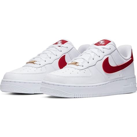 nike airforce 1 met rood|Nike Air Force 1 lv8.